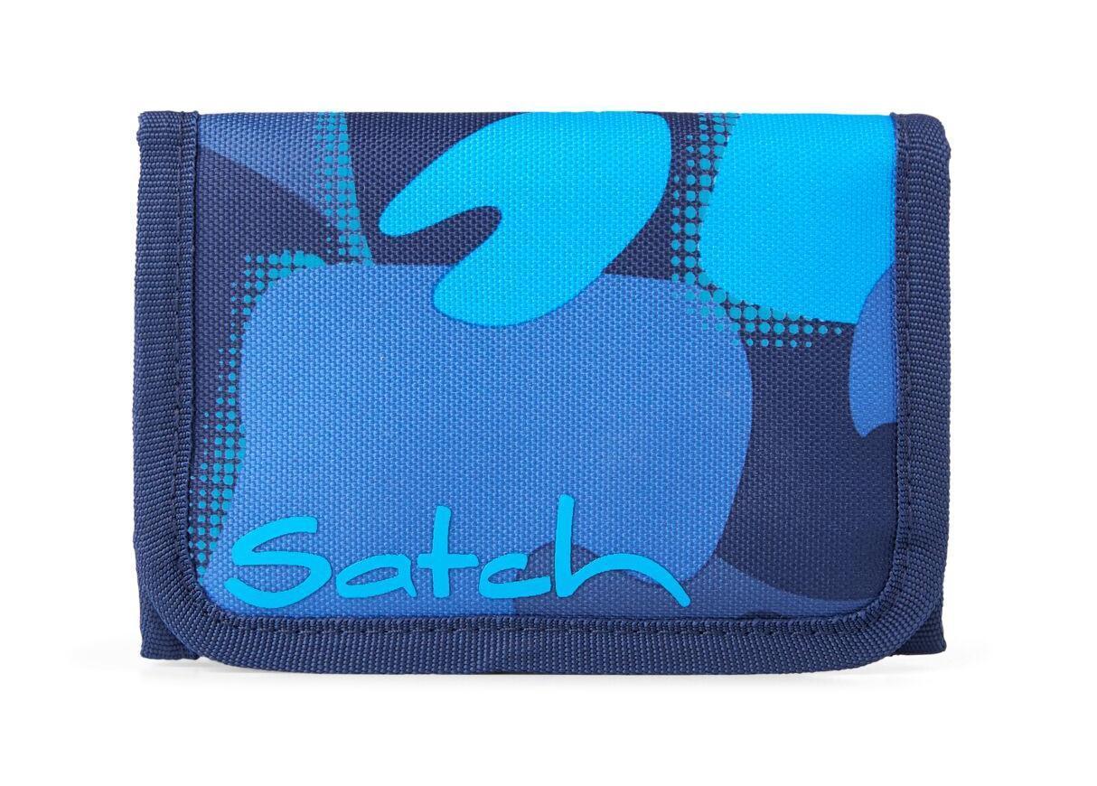 Geldbörse blau Camoufalge Satch Wallet Troublemaker klappbar