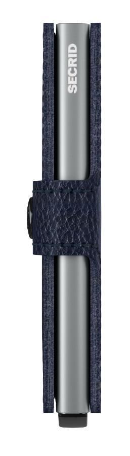 Geldbörse dunkelblau Secrid Miniwallet Stitch Linea Navy bestick