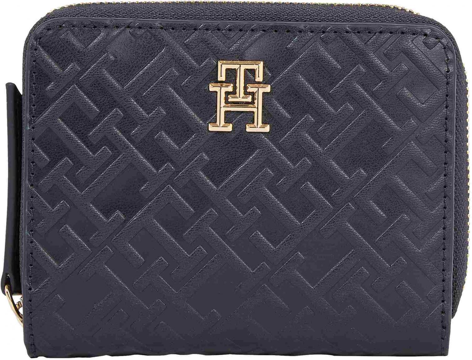 Geldbörse klein Damen Hilfiger Tommy Refined Med ZA Mono Monogramme