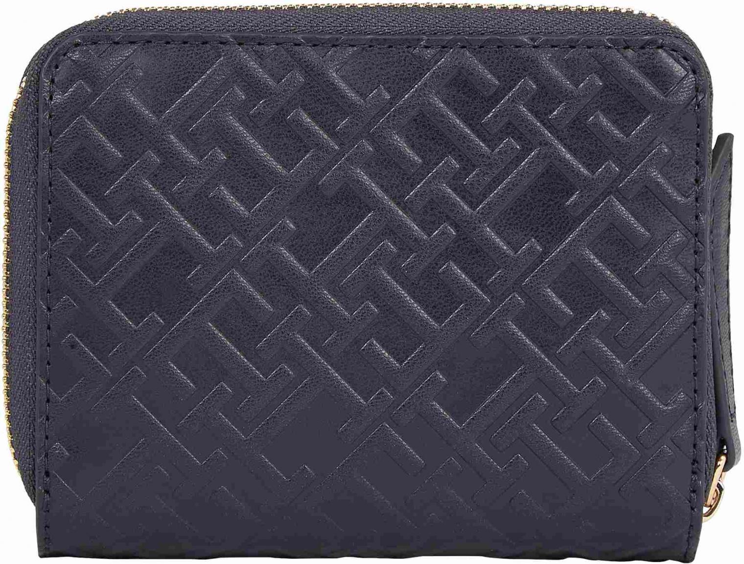 Geldbörse klein Damen Hilfiger Tommy Refined Med ZA Mono Monogramme