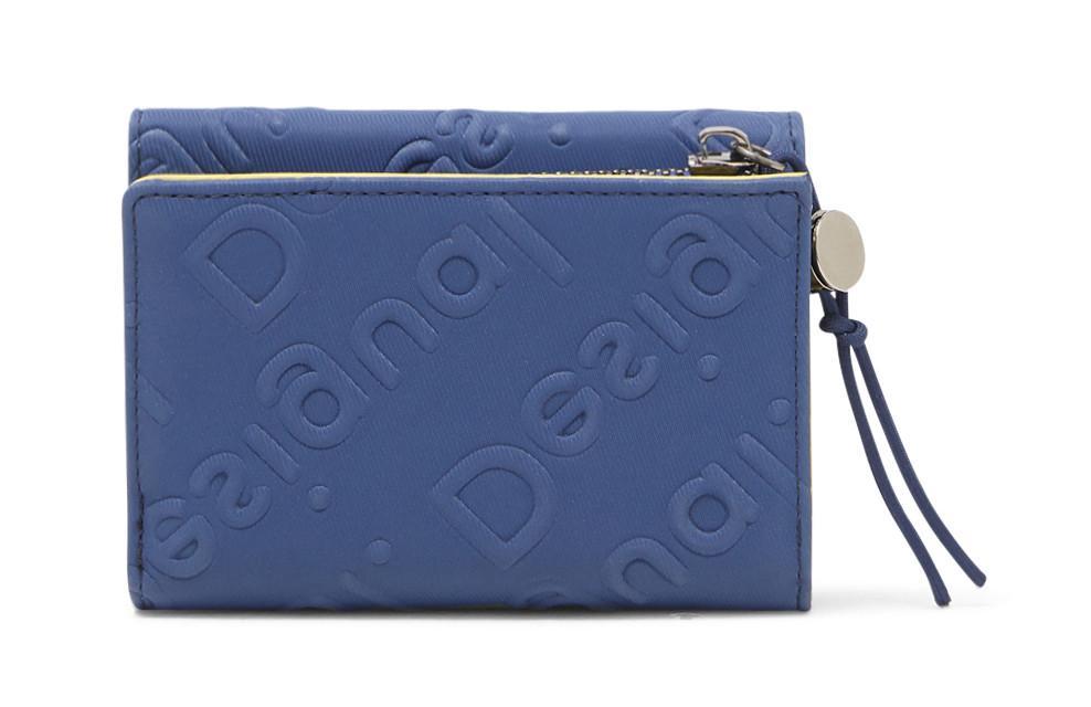 Geldbörse mit Prägung blau Desigual Galia Diana Dark Denim
