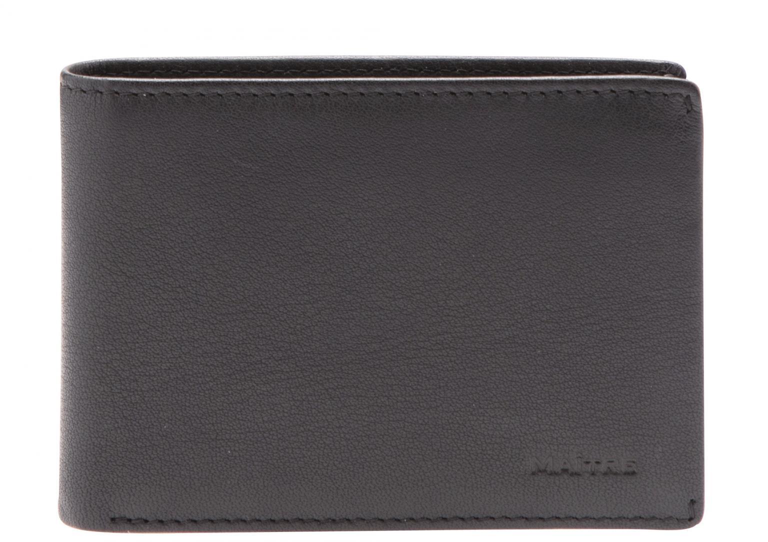 Geldtasche Herren Maitre F3 Gerold BillFold schwarz RFID Safe