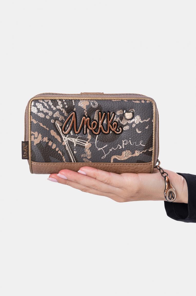 Geldtasche metallic Anekke Intentions Real erdig RFID
