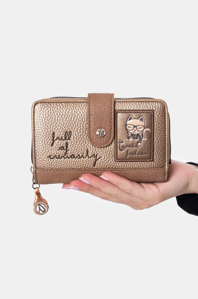 Geldtasche metallic Anekke Intentions Real erdig RFID