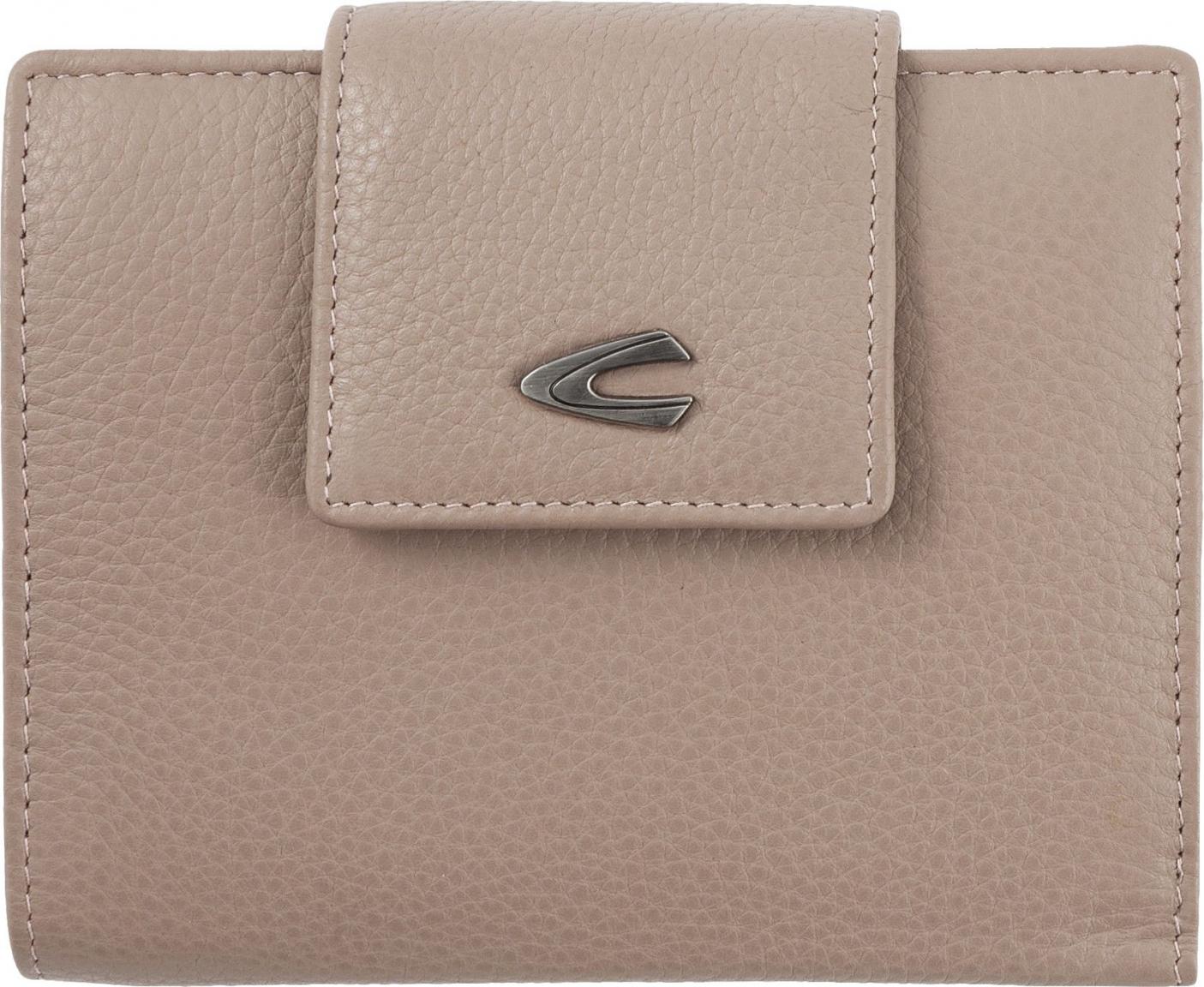 Geldtasche mit Riegel Camel Active Damen Leder Beige Pura Small Flap