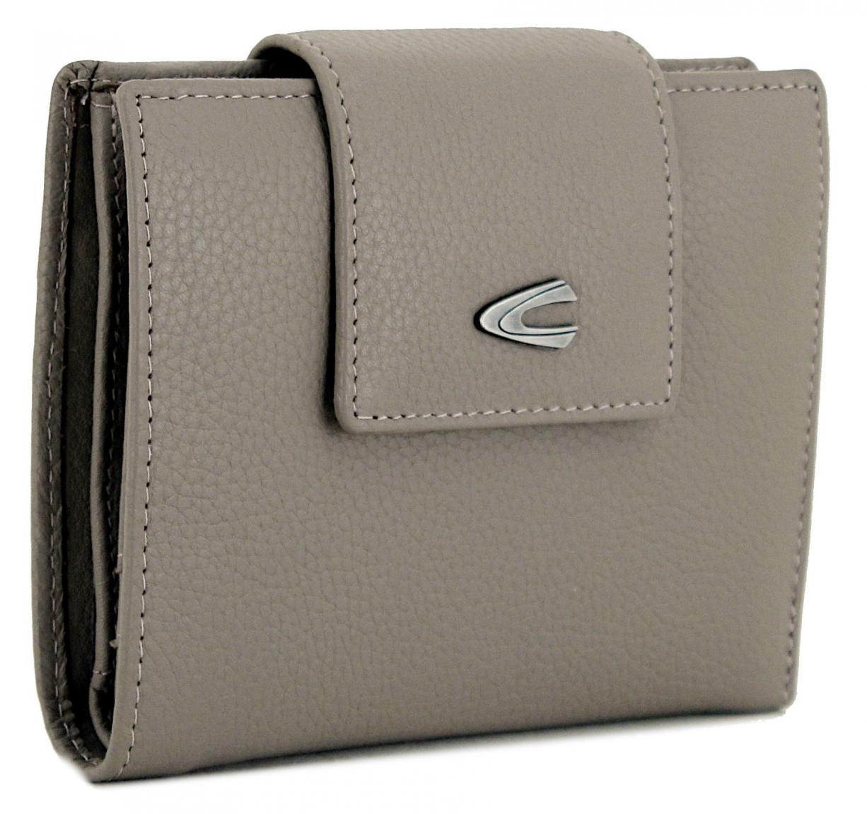 Geldtasche mit Riegel Camel Active Damen Leder Beige Pura Small Flap