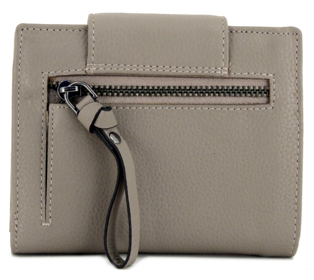 Geldtasche mit Riegel Camel Active Damen Leder Beige Pura Small Flap