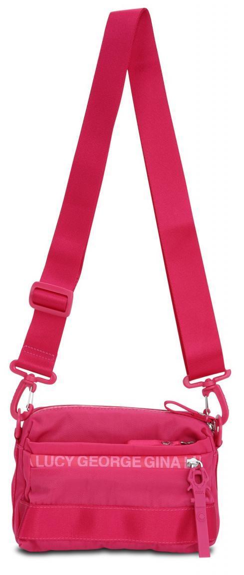 George Gina Lucy Schultertasche YMA GGL Fuxia neonpink Bauchtasche