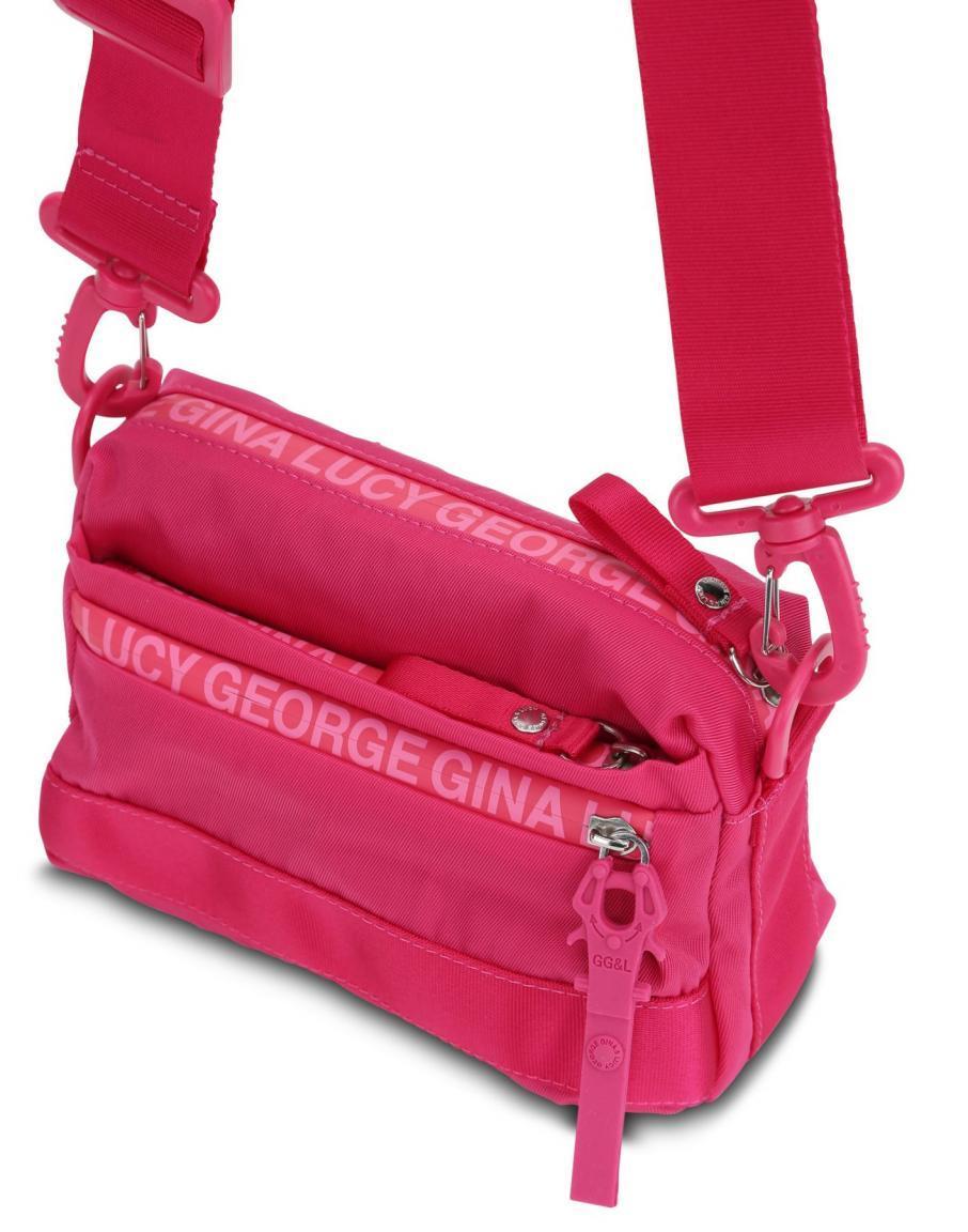 George Gina Lucy Schultertasche YMA GGL Fuxia neonpink Bauchtasche