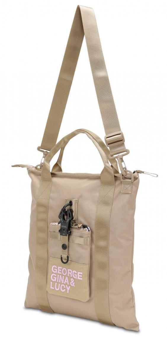 George Gina & Lucy Tragetasche GGL beige rose XT3ND3D abnehmbarer Karabiner