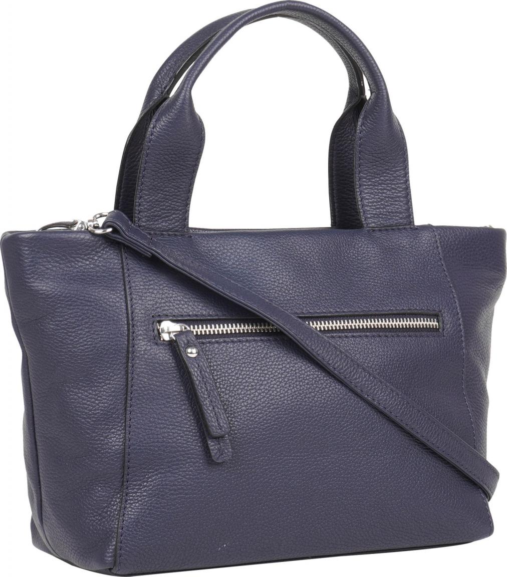 Gerry Weber Lederhandtasche Ascona Dunkelblau crossover