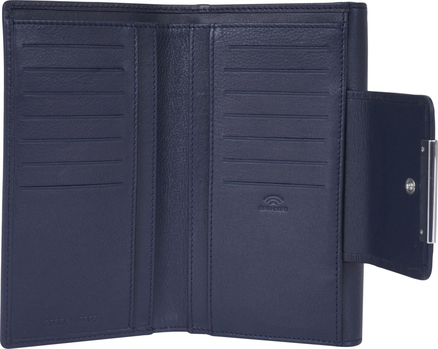 Gerry Weber Longbörse Rindsleder Vigo Dark Blue Datenschutz