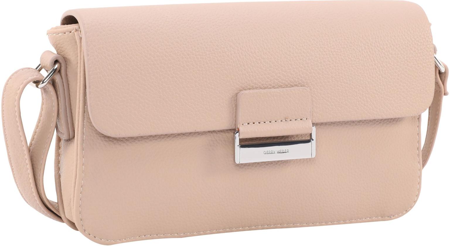 Gerry Weber Überschlagtasche Beige Talk Different II Logoemblem