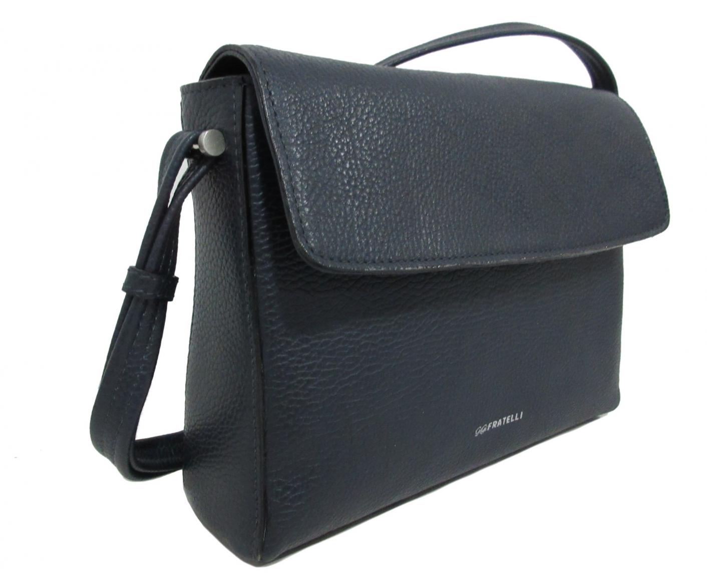 GiGi Fratelli Damenledertasche blau Navy