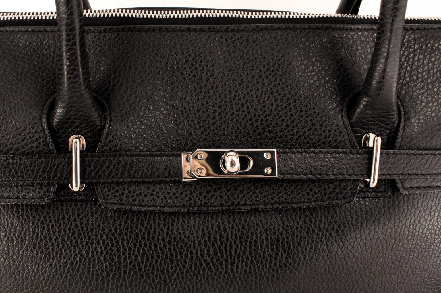 GiGi Fratelli Damentasche mit Laptopfach Black Schwarz