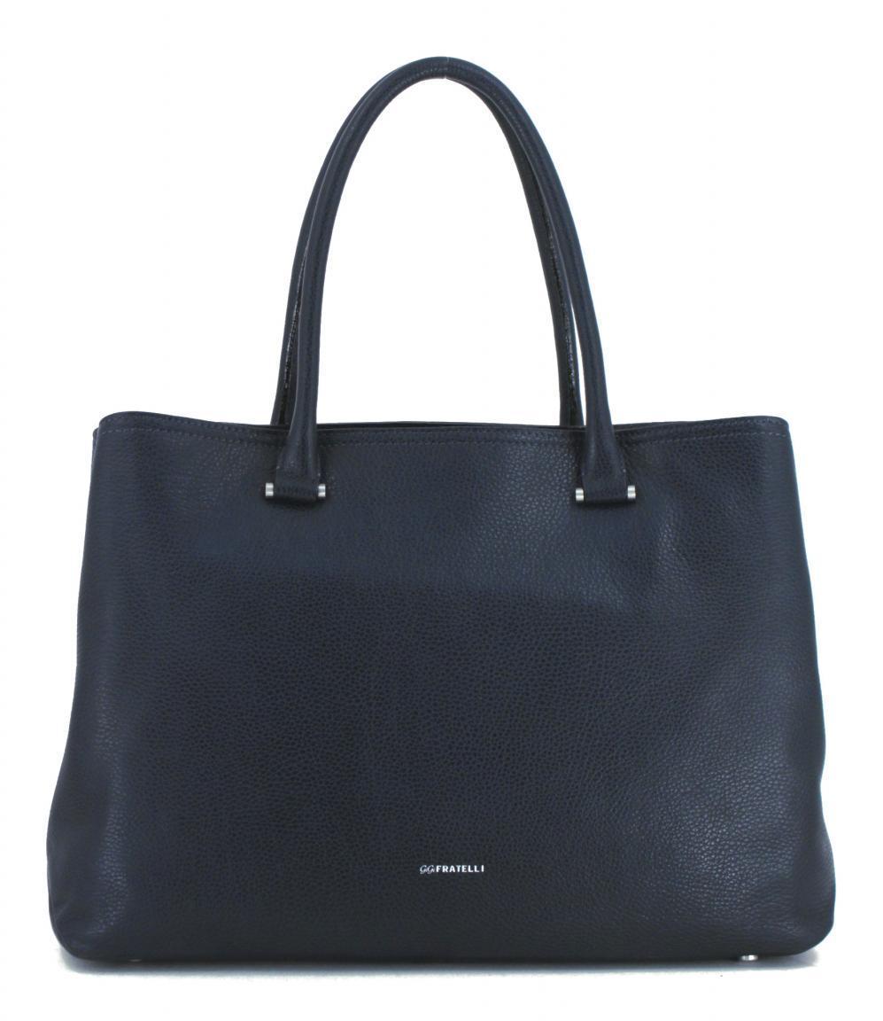 GiGi Fratelli Ledertasche mit Laptopfach rot Schultergurt