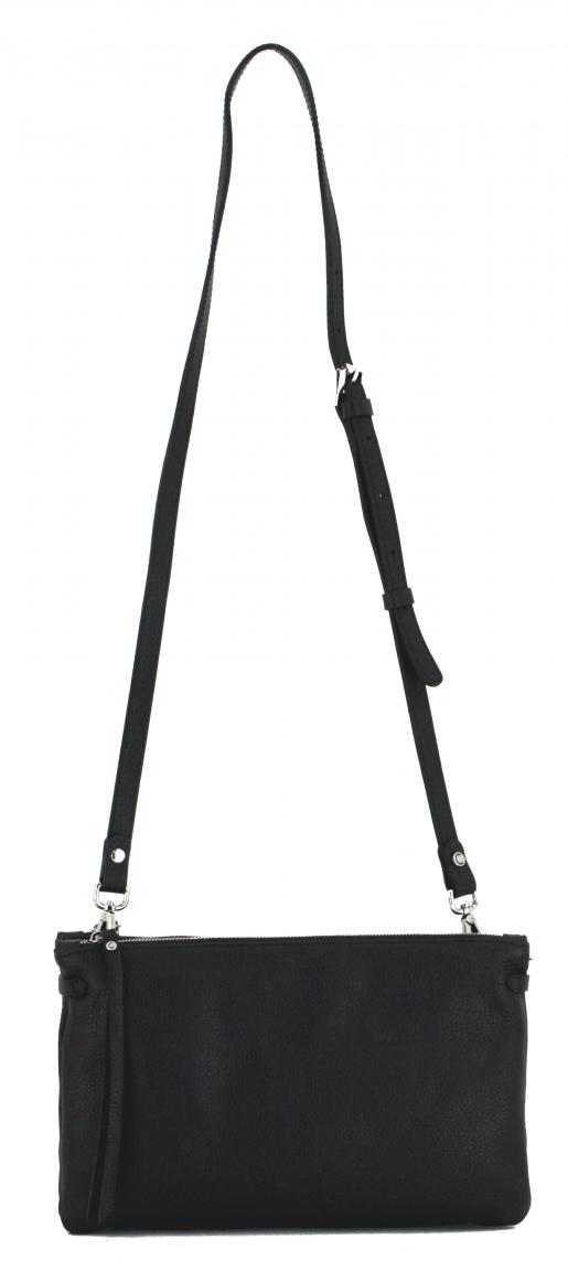 Gianni Chiarini Abendtasche Hermy Tortora grau zweigeteilt