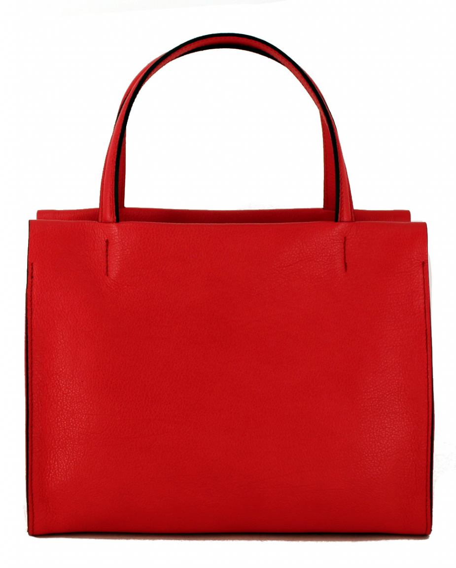 Gianni Chiarini Henkeltasche Leder Marble Elfenbein