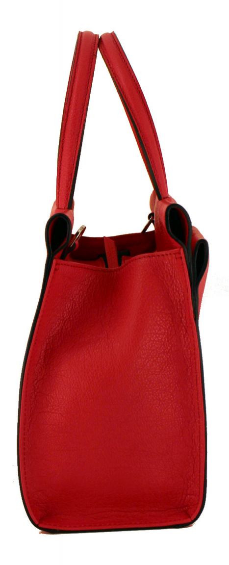 Gianni Chiarini Henkeltasche Leder Marble Elfenbein