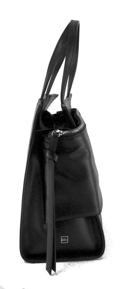 Gianni Chiarini Kurzgrifftasche Aussentasche Leder Bisquit