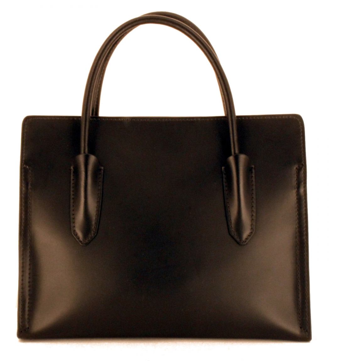 Gianni Chiarini Ledertasche Croco Nero Schwarz