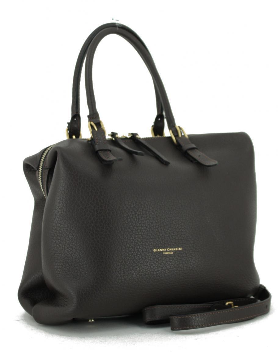 Gianni Chiarini Testa Di Moro Bella Henkeltasche dunkelbraun