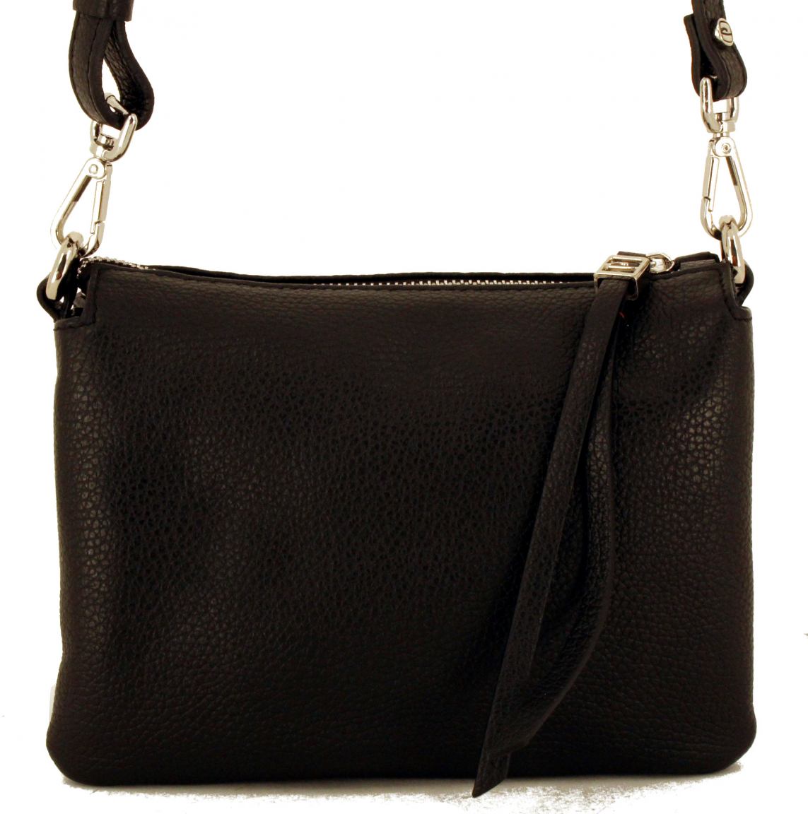 Gianni Chiarini Three Champagner metallic Ledertasche gold