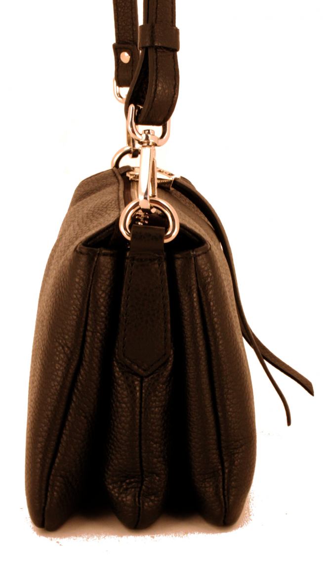 Gianni Chiarini Three Champagner metallic Ledertasche gold