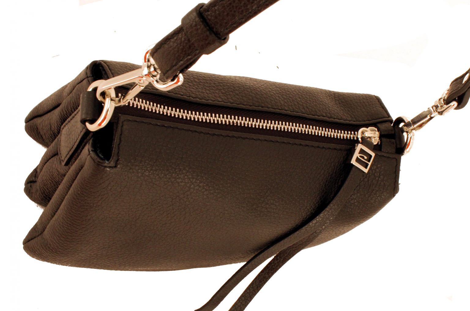 Gianni Chiarini Three Champagner metallic Ledertasche gold