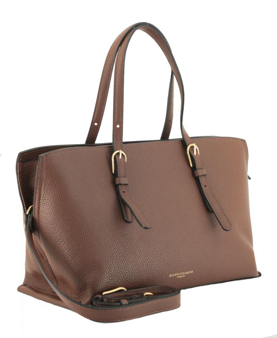 Gianni Chiarini geräumige Damenhandtasche Patricia Secoya braun