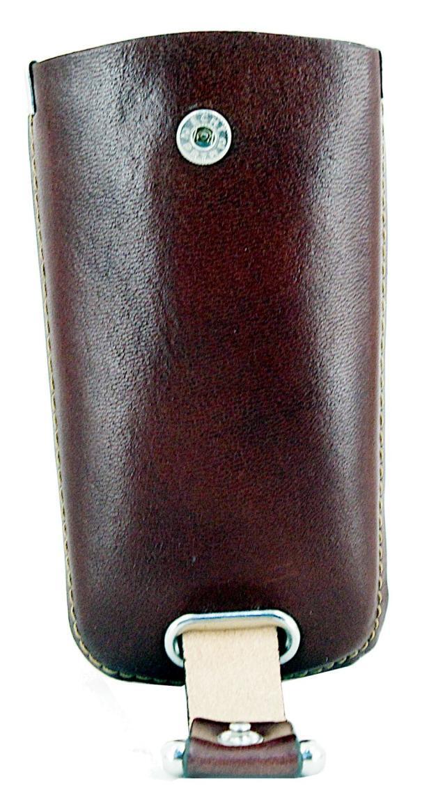 Golden Head Colorado Classic Schlüsseletui Tabacco Braun handgefärbtes Glattleder