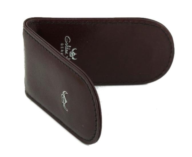 Golden Head Geldklammer magnetisch bordeaux Leder