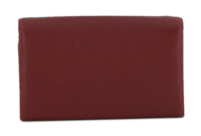 Golden Head Polo Damen Lederbörse mit Überschlag Rot RFID