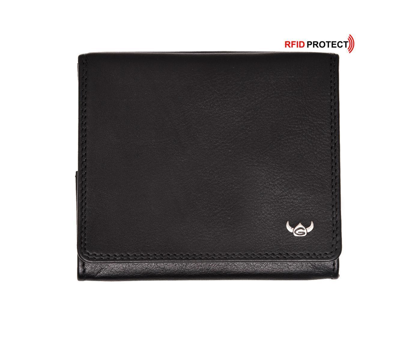 Golden Head Polo RFID Protect black schwarz Geldtasche