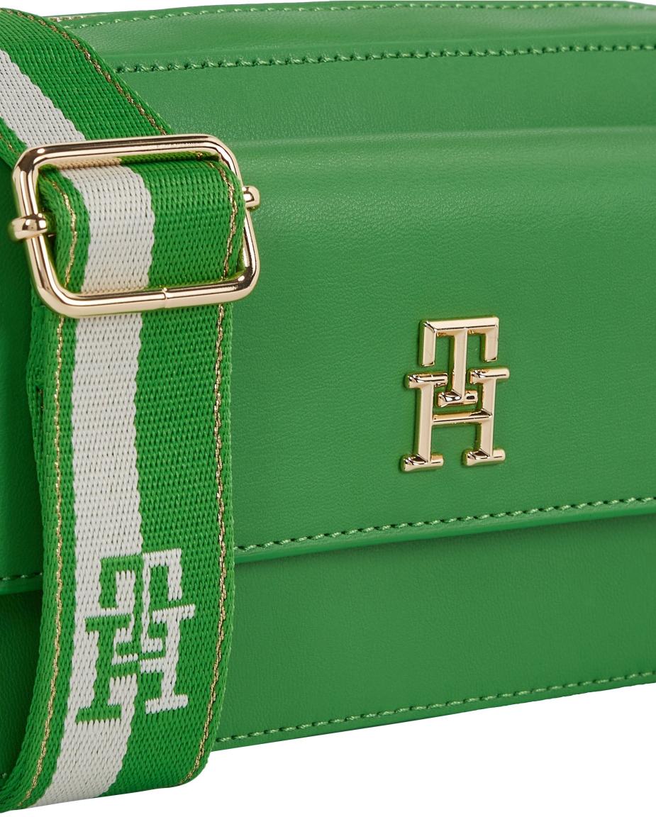 Grüne Crossovertasche Tommy Hilfiger Statement Camera Bag Iconic