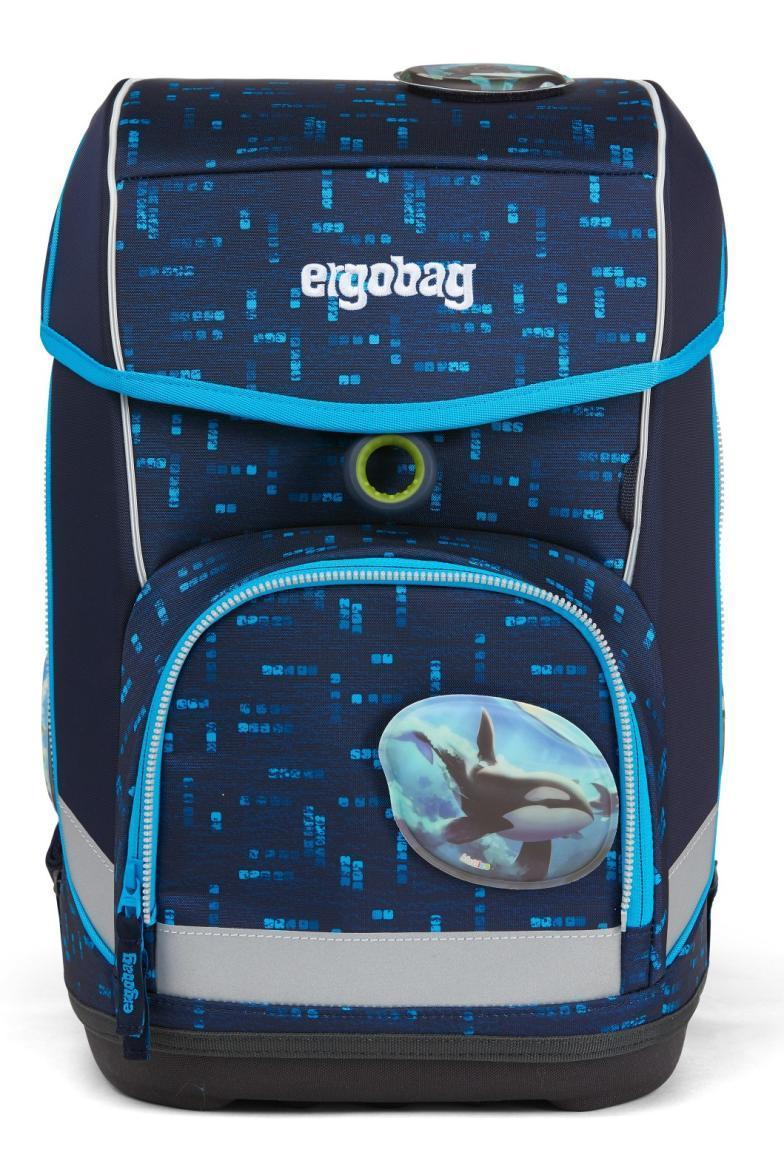 Grundschulset Schultasche Federmappe Sportbeutel ergobag cubo TiefseetauchBär blau