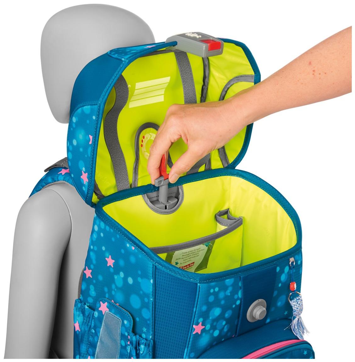 Grundschultasche Komplettset Step by Step Cloud Mermaid Lola blau Magic Mags