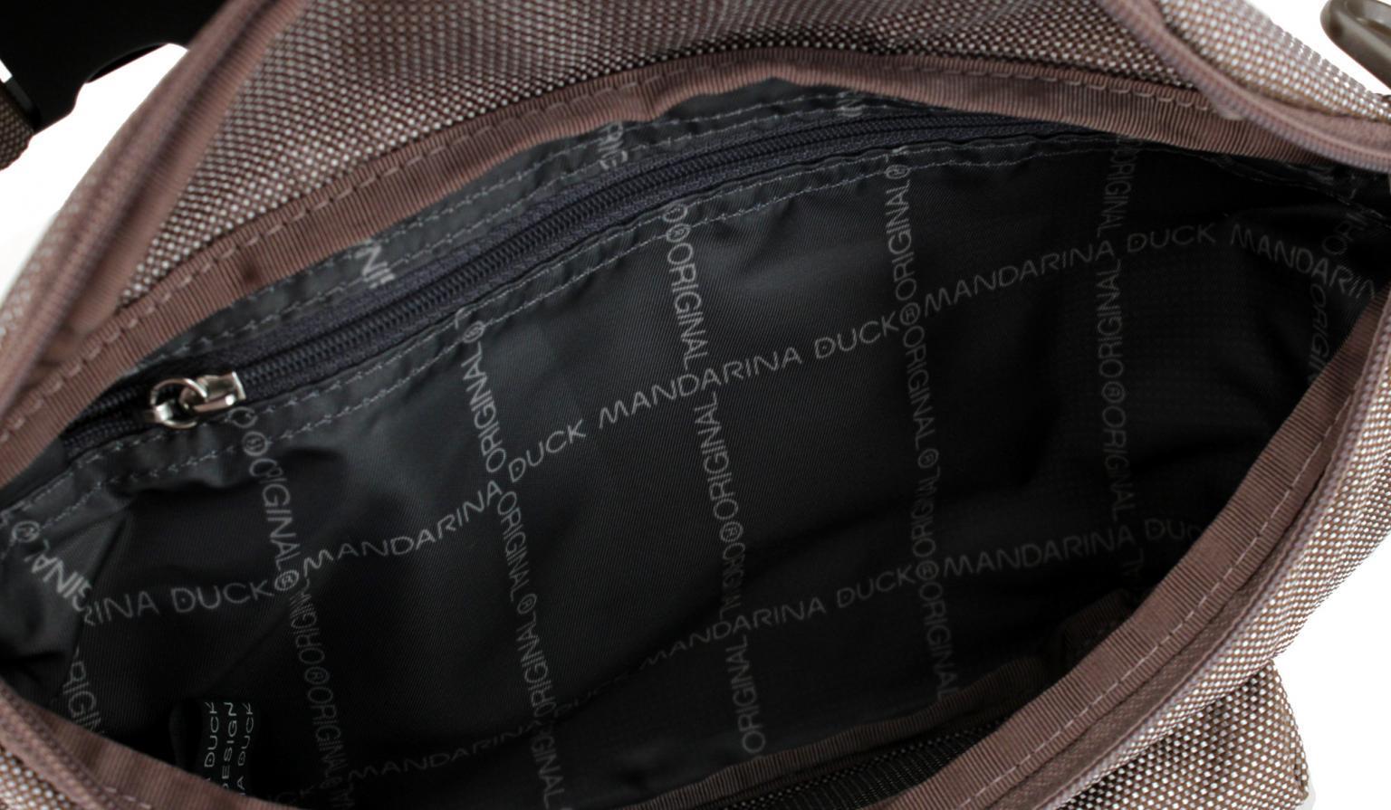 Gürteltasche Bum Bag grau schwarz MD20 Mandarina Duck Steel