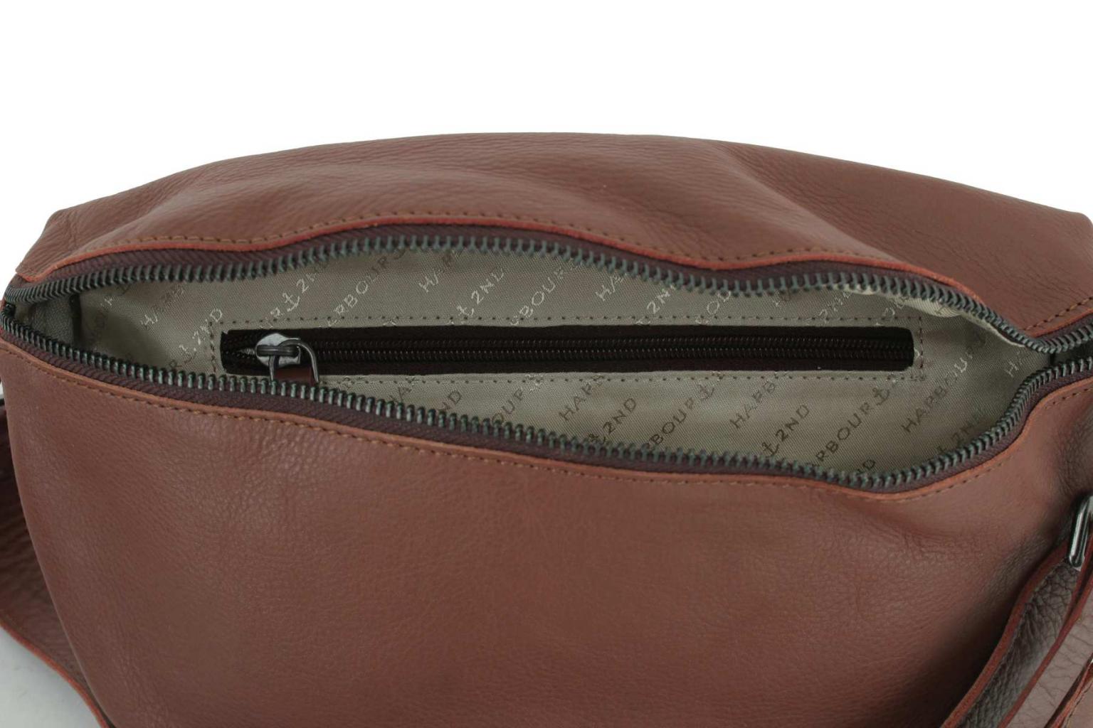 Gürteltasche Evi Harbour2nd Dolphin chromfrei gebleicht Leder