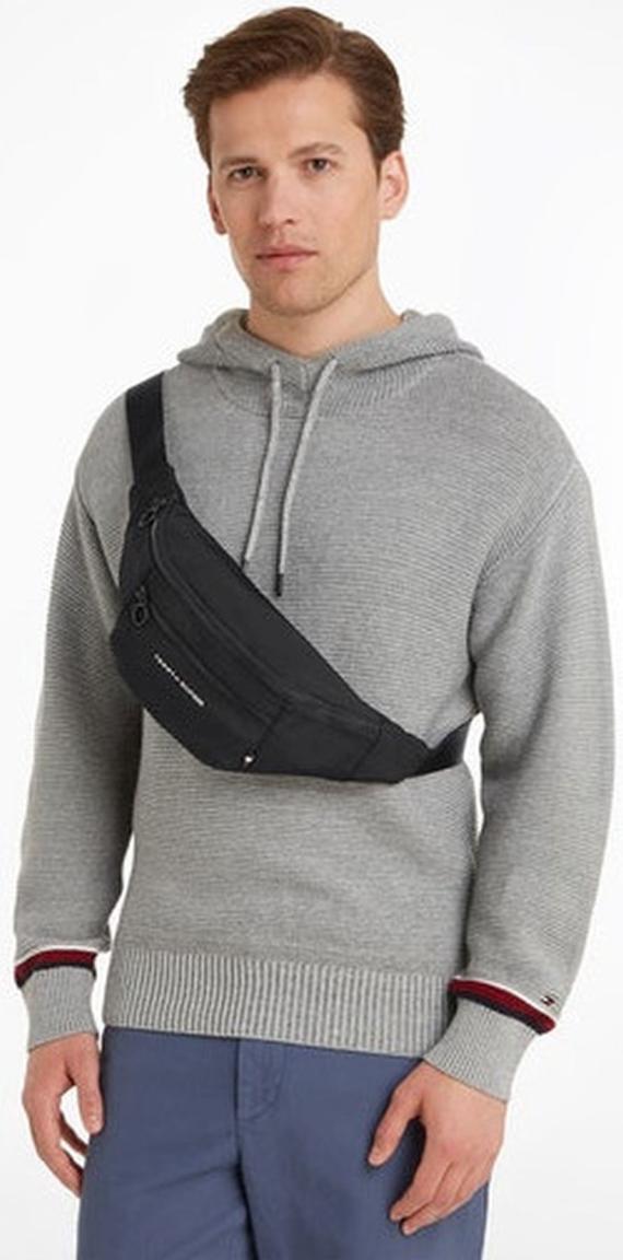 Gürteltasche Tommy Hilfiger schwarz TH Horizon Crossbody 