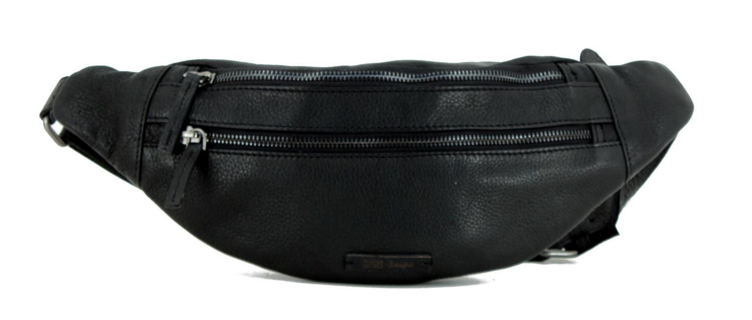 Gürteltasche Tony Black 365 d.a.y.s schwarz Leder