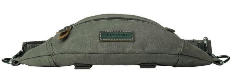 Gürteltasche troop Classic Collection dunkelbraun Anhänger
