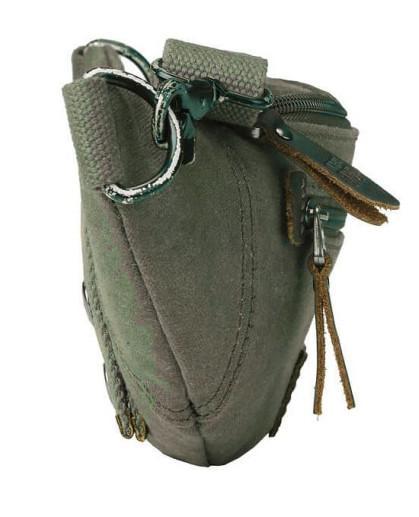 Gürteltasche troop Classic Collection dunkelbraun Anhänger