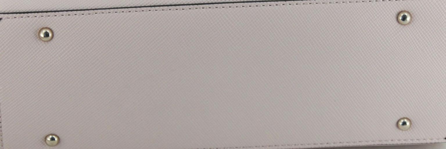 Guess Alexie White Multi Kurzgrifftasche Crossover Rosa Etuianhänger