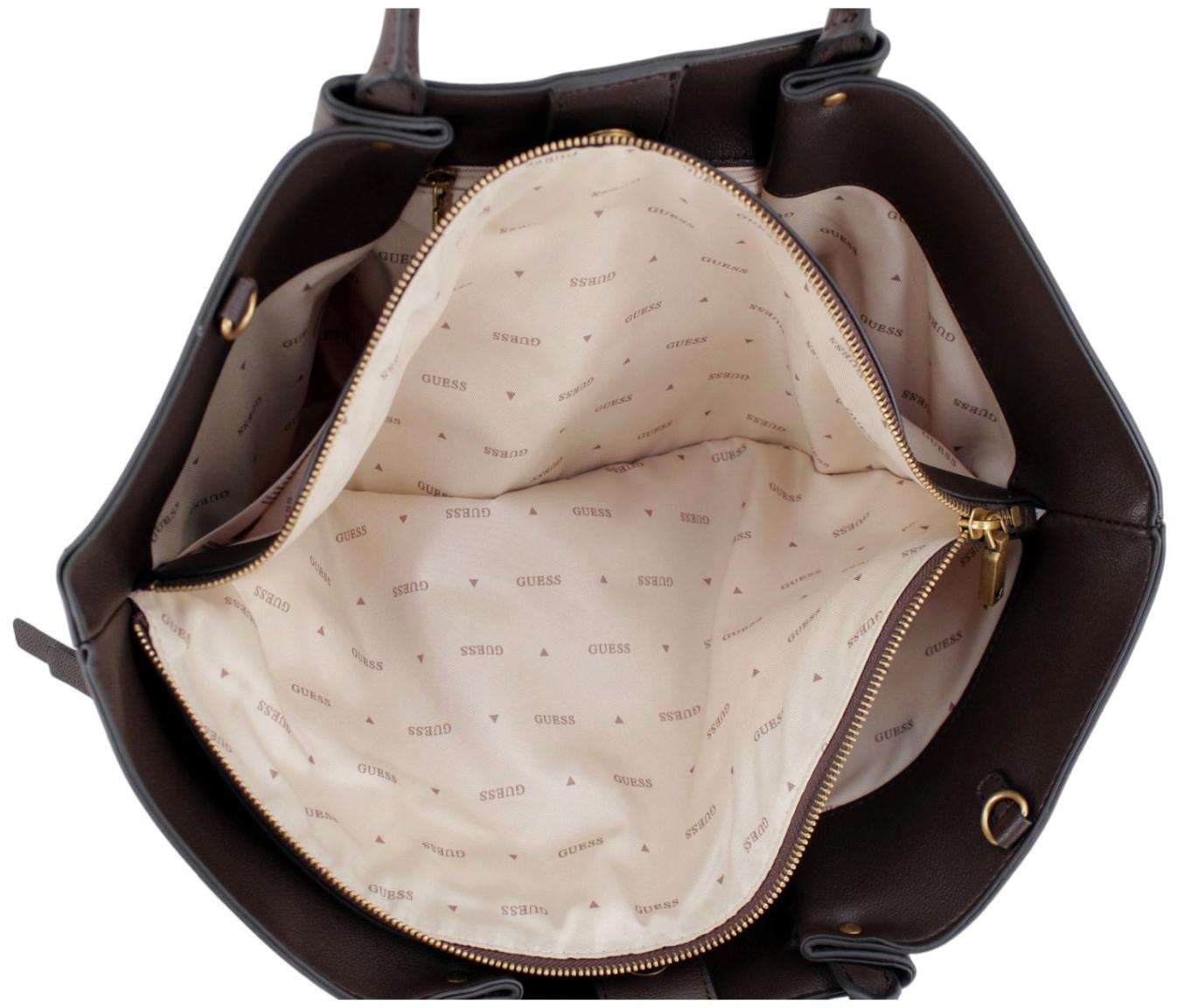 Guess Allegra Kurzgrifftasche Schwarz