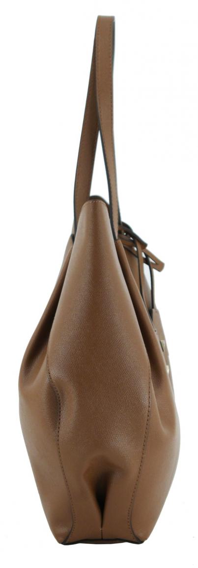 Guess Amorette Shopper mit Innentasche Cognac braun