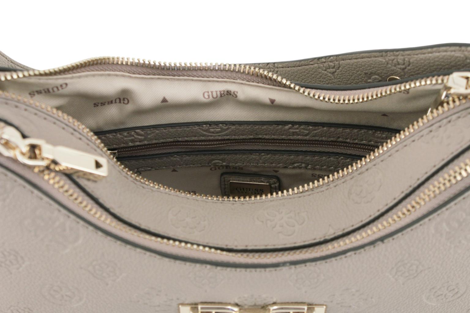 Guess Anise Schultertasche Schwarz Logoprägung