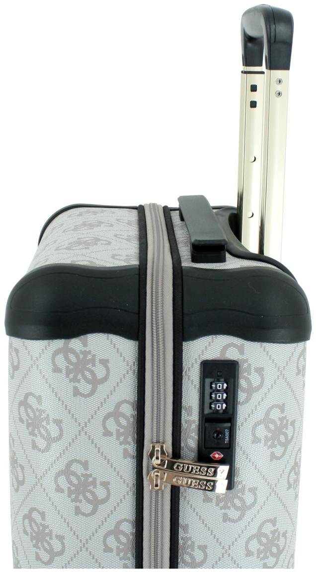 Guess Berta Dark Taupe Logo Handgepäckkoffer S 53cm 