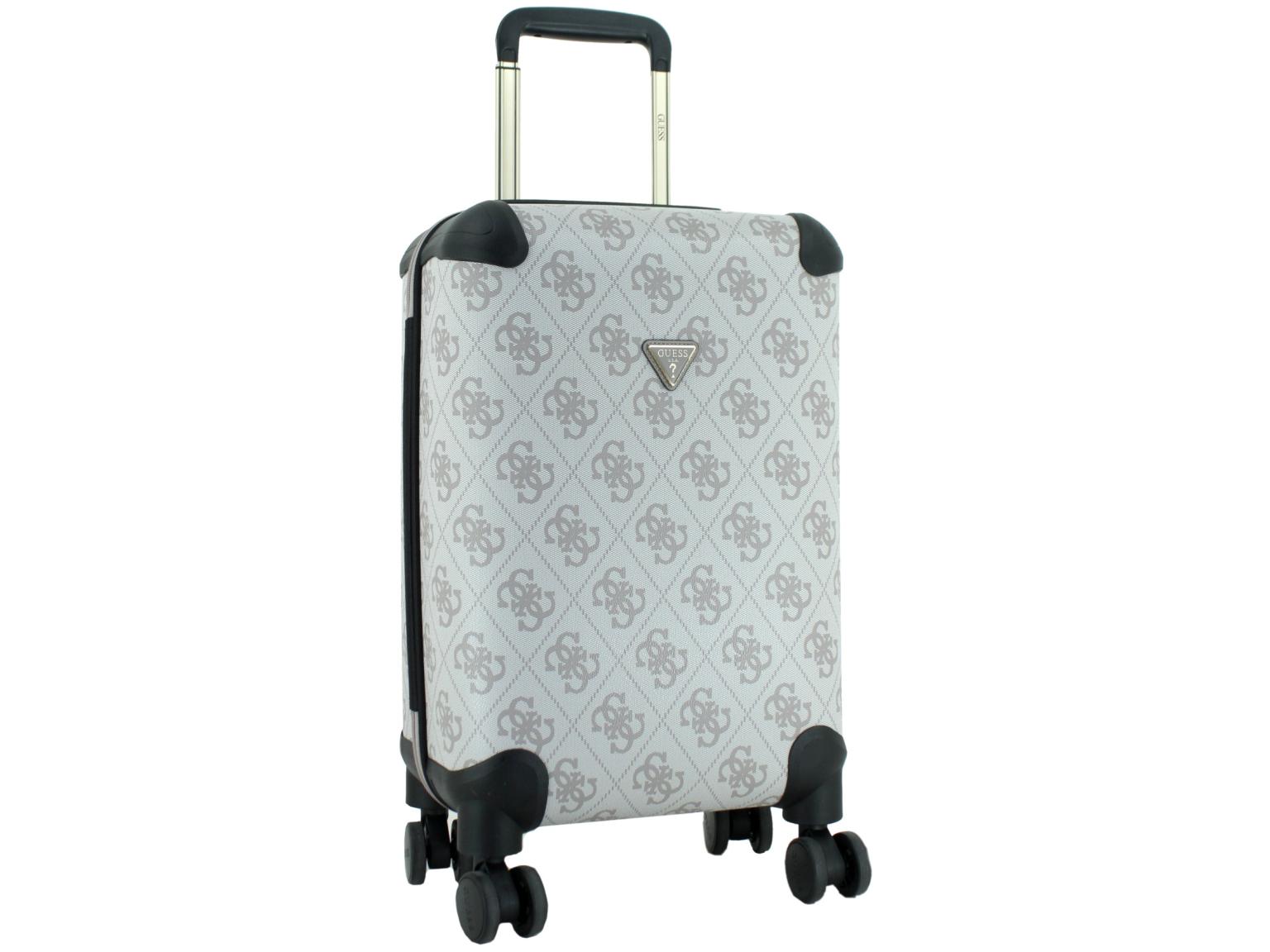 Guess Berta Dark Taupe Logo Handgepäckkoffer S 53cm 