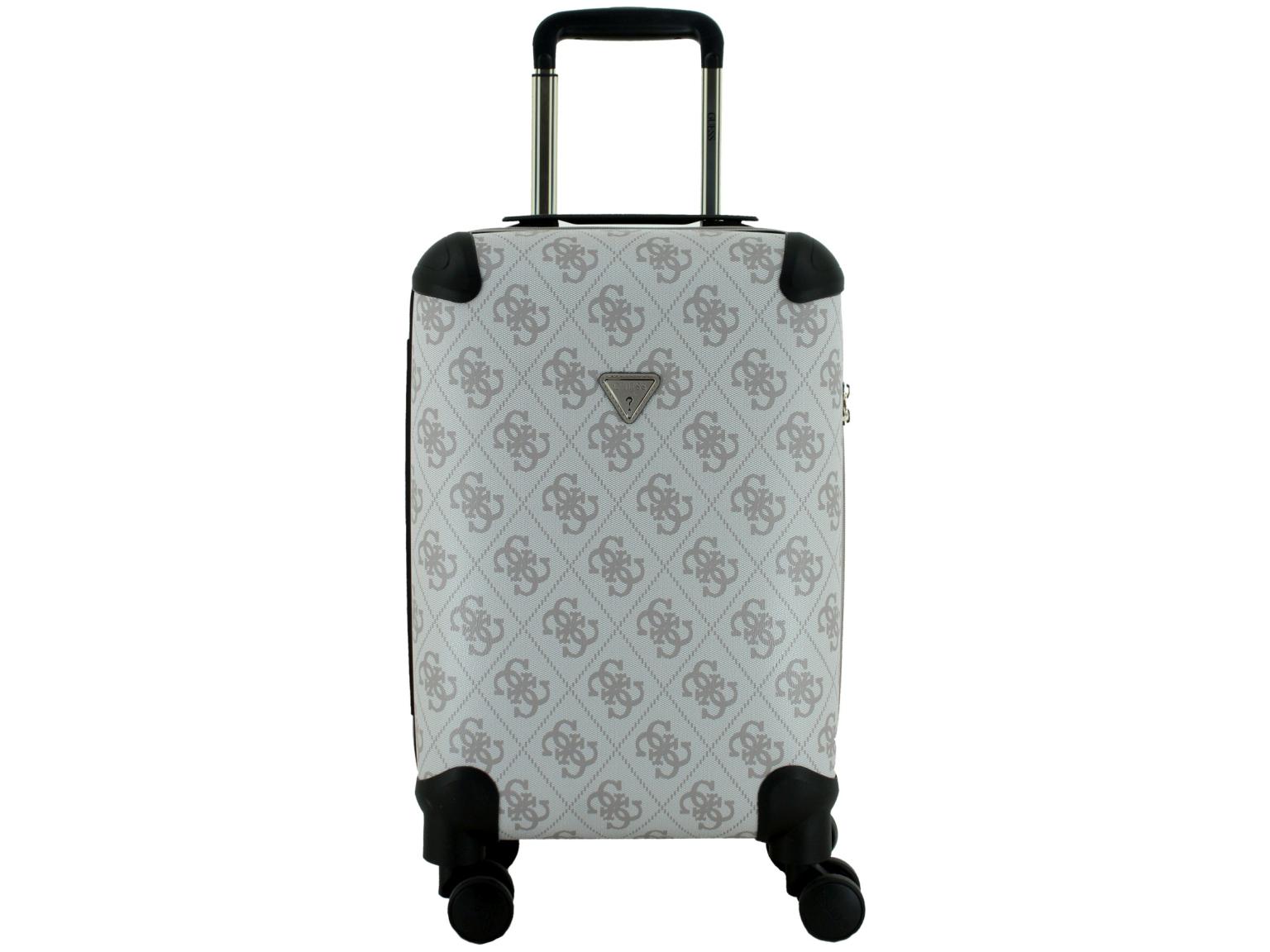 Guess Berta Dark Taupe Logo Handgepäckkoffer S 53cm 